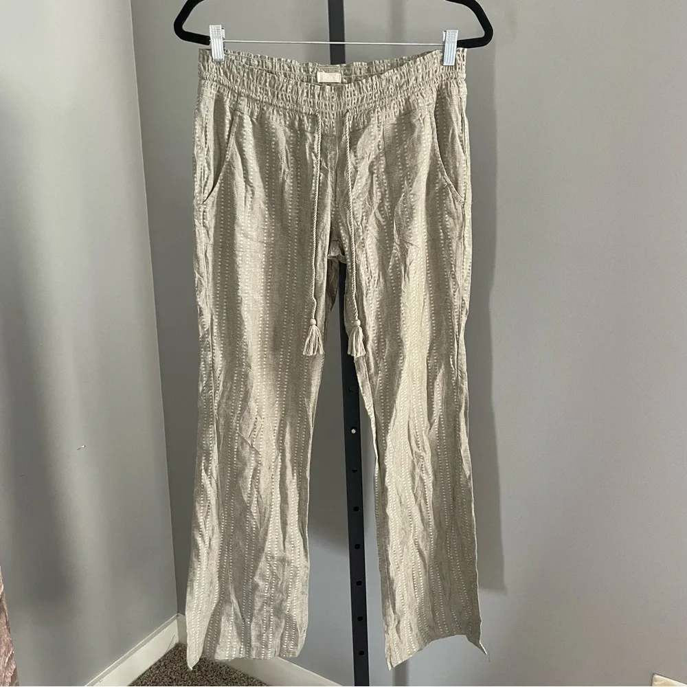 Roxy Oceanside Flared Pants Size Medium